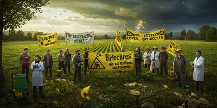 France : Mobilisation Contre une Loi Agricole Controversée - Viral Mag Des milliers de manifestants en France sopposent à une loi agricole rétrograde Pourquoi cette révolte Découvrez les enjeux environnementaux et sanitaires Viral Mag