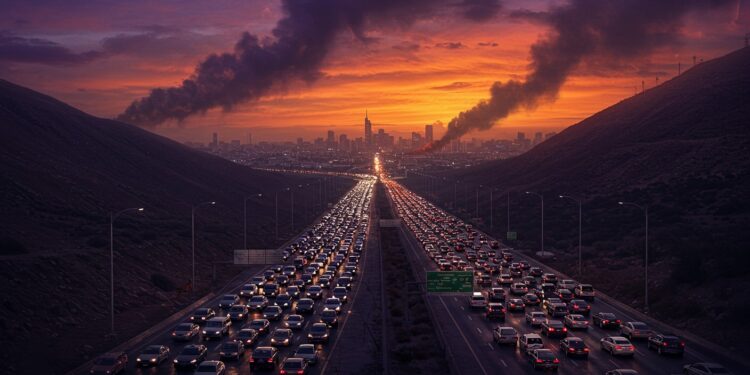 Fuite Massive de Téhéran : Embouteillage Monstre - Viral Mag Fuite massive de Téhéran sous frappes israéliennes embouteillage géant sur lautoroute vers Chalous Découvrez les détails de cette crise Viral Mag