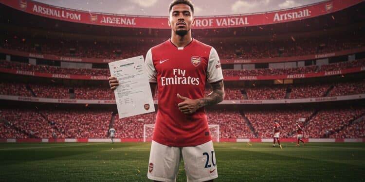 Gabriel Magalhaes Prolonge avec Arsenal Jusqu’en 2029 - Viral Mag Gabriel Magalhaes signe un nouveau contrat avec Arsenal jusquen 2029 Découvrez son parcours son impact et ce que cela signifie pour les Gunners   Viral Mag