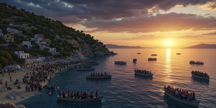 Lîle de Gavdos en Grèce est débordée par lafflux de migrants depuis la Libye Découvrez les défis et les solutions envisagées   Viral Mag