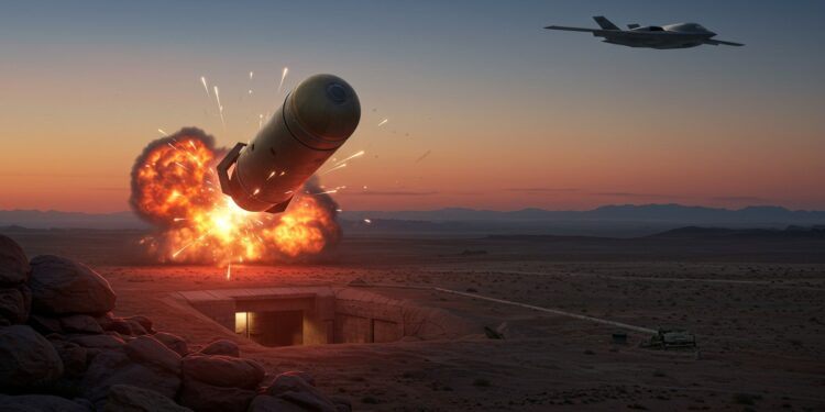 GBU-57 : La Bombe Anti-Bunker Qui Vise l’Iran - Viral Mag La GBU 57 bombe anti bunker unique a frappé lIran pour neutraliser Fordo Découvrez ses capacités et son déploiement historique Viral Mag