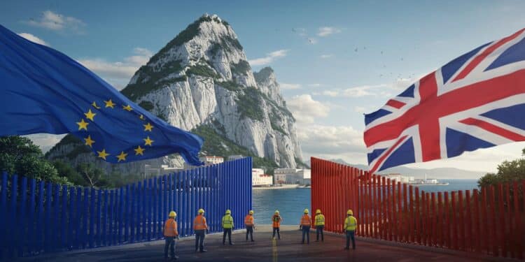 Gibraltar : Accord Historique de Libre Circulation Post-Brexit - Viral Mag Un accord entre lUE et le Royaume Uni supprime les barrières à Gibraltar assurant fluidité et sérénité pour 15 000 travailleurs quotidiens   Viral Mag