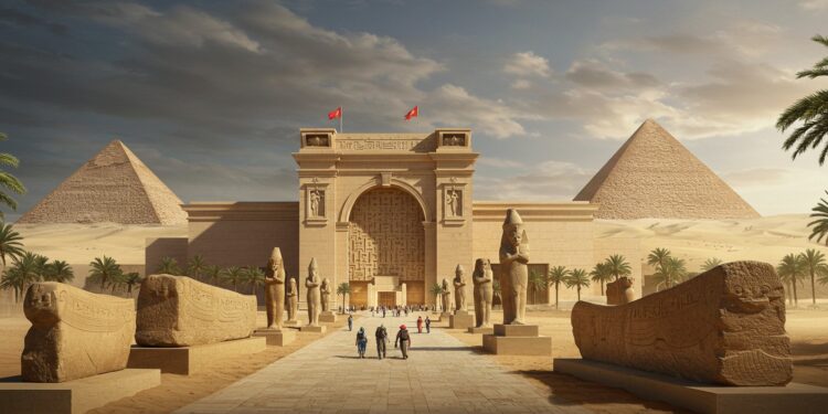 Le Grand Musée Égyptien près des pyramides de Gizeh repousse son inauguration à fin 2025 en raison des tensions régionales Découvrez pourquoi   Viral Mag
