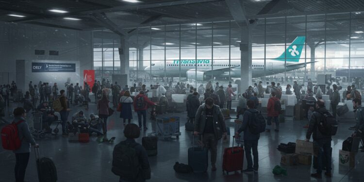 Grève Transavia : Vols Annulés, Voyageurs en Galère - Viral Mag Grève chez Transavia vols annulés à Paris Orly des milliers de voyageurs bloqués Quelles solutions et droits pour les passagers Viral Mag