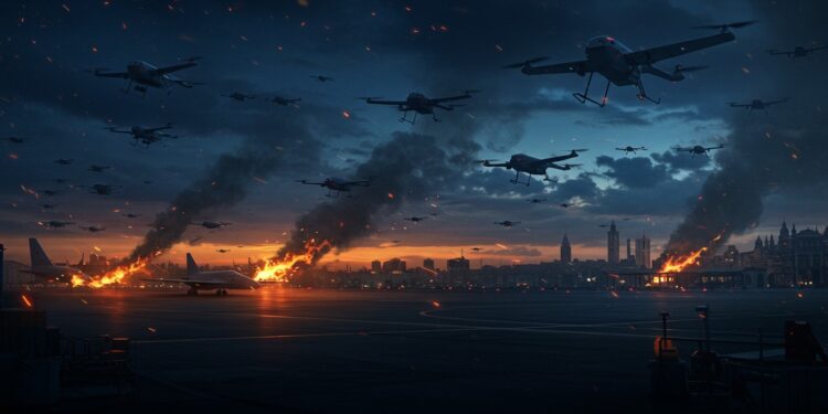 Guerre en Ukraine : Négociations et Attaque Audacieuse - Viral Mag Pourparlers russo ukrainiens à Istanbul après une attaque de drones ukrainiens sur des bases russes Découvrez les enjeux et impacts de cette opération Viral Mag