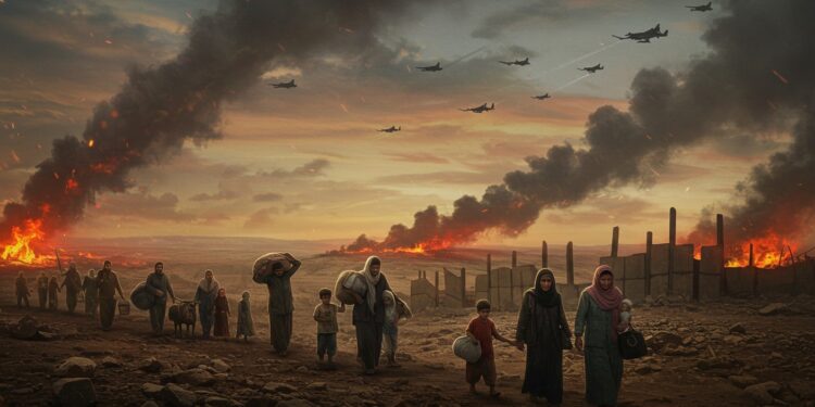 La guerre Iran Israël menace une crise de réfugiés au Moyen Orient LONU appelle à la désescalade pour éviter des déplacements massifs et durables   Viral Mag