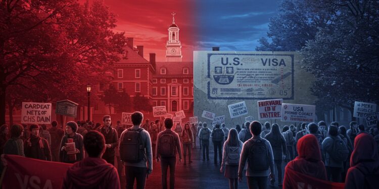 Harvard Défie Trump : Visa Étudiants Étrangers - Viral Mag Harvard conteste en justice linterdiction de Trump visant les étudiants étrangers Découvrez les enjeux de ce bras de fer pour luniversité et léducation mondiale   Viral Mag