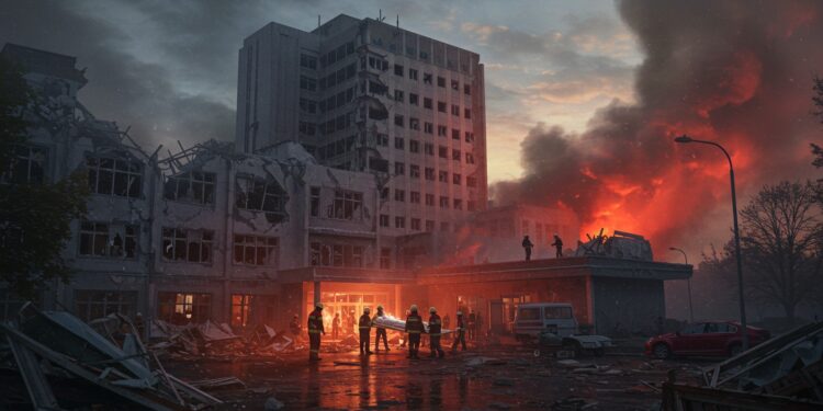 Un missile iranien frappe lhôpital Soroka en Israël causant des dégâts massifs et blessant des dizaines de personnes Découvrez limpact et la réponse des soignants   Viral Mag