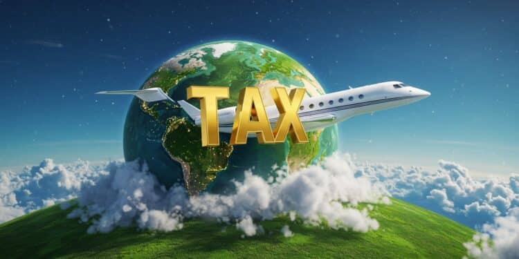 Huit Pays Taxent Jets Privés et Classes Premium - Viral Mag Une coalition de huit pays propose des taxes sur les jets privés et classes premium pour financer la résilience climatique Découvrez les détails Viral Mag