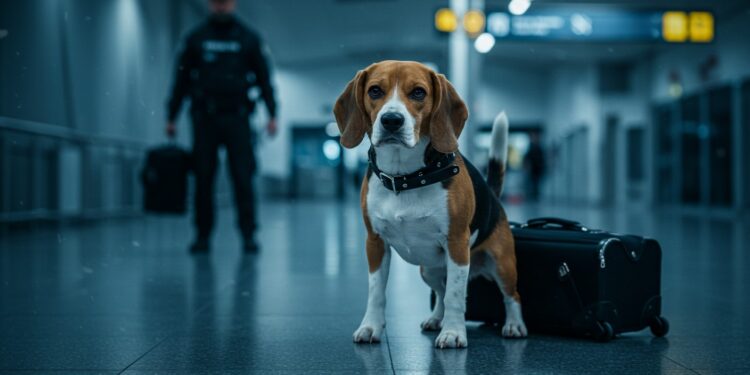 Incident à l’Aéroport : Un Chien Douanier Agressé - Viral Mag Un passager égyptien agresse un chien douanier à laéroport de Washington Découvrez les détails de cet incident choquant et ses conséquences Viral Mag