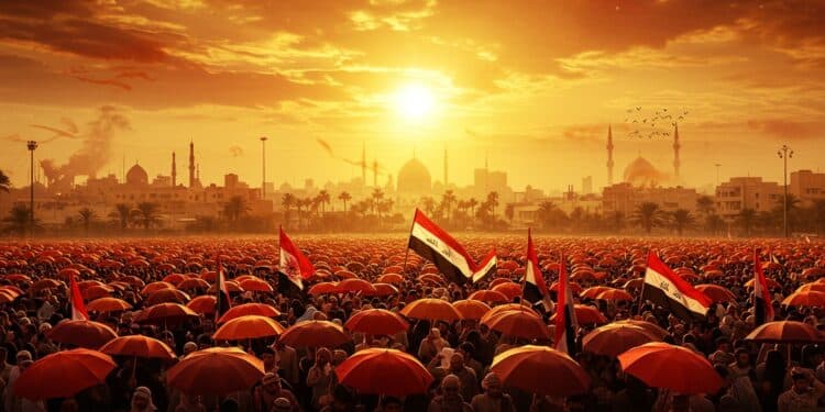 Des milliers dIrakiens protestent contre la guerre dIsraël sur lIran dénonçant lingérence étrangère et la violation de leur souveraineté Découvrez les enjeux   Viral Mag