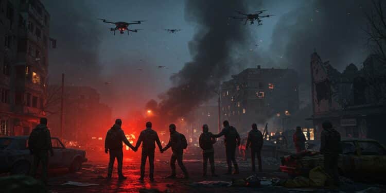 Kharkiv Sous le Feu Russe : Drame et Résilience - Viral Mag Kharkiv frappée par des drones russes  2 morts 54 blessés Découvrez limpact des attaques les échanges de prisonniers et les enjeux géopolitiques   Viral Mag