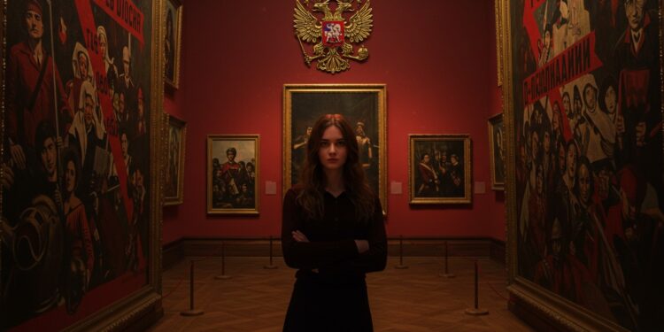 La Fille Cachée de Poutine à Paris : Une Vie d’Art et de Mystère - Viral Mag Elizaveta Krivonogikh possible fille de Poutine travaille dans une galerie dart anti guerre à Paris Découvrez son parcours ses passions et les secrets de son identité   Viral Mag