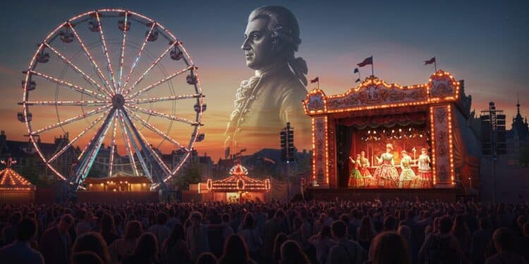La Flûte Enchantée : Mozart Réinvente la Fête Foraine - Viral Mag Plongez dans une Flûte enchantée revisitée à Nantes où Mozart sinvite dans lunivers forain Une mise en scène vivante et drôle à découvrir Viral Mag