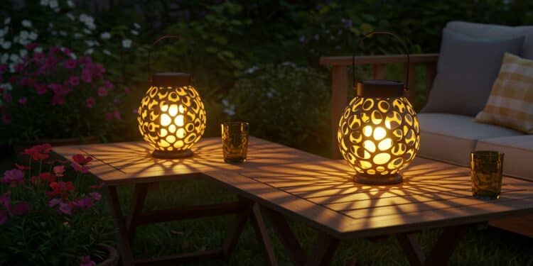 Découvrez les lanternes solaires KagoLing idéales pour illuminer votre jardin avec élégance Pratiques durables et éco responsables elles transforment vos soirées   Viral Mag