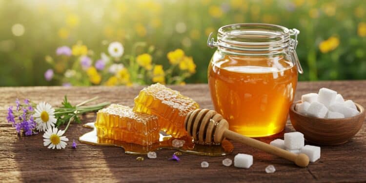 Le Miel Est-il Plus Sain que le Sucre ? - Viral Mag Le miel est il vraiment plus sain que le sucre Découvrez leurs différences bienfaits et impacts sur la santé dans cet article détaillé Viral Mag