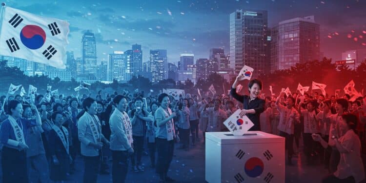 Lee Jae-myung Triomphe en Corée du Sud - Viral Mag 03062025   Lee Jae myung remporte la présidentielle sud coréenne avec une large avance Quels changements attendent le pays après ce scrutin tendu  Lisez la suite   Viral Mag
