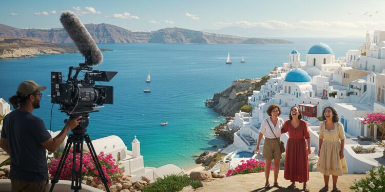 Les Cyclades : Un Tournage Authentique en Grèce ? - Viral Mag Film Les Cyclades avec Laure Calamy  a t il été tourné en Grèce  Découvrez les coulisses défis logistiques et secrets du tournage   Viral Mag