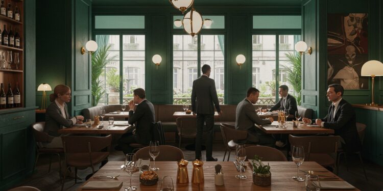 Les Secrets des Déjeuners d’Affaires Étoilés - Viral Mag Découvrez les anecdotes savoureuses des repas daffaires dans les restaurants étoilés où pouvoir gastronomie et confidences se mêlent   Viral Mag