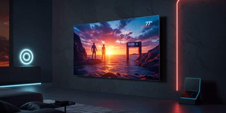 LG OLED77G5 : Une TV OLED 77 Pouces Vaut-Elle Son Prix ? - Viral Mag La LG OLED77G5 TV OLED 77 pouces brille en 2025 Qualité dimage gaming design vaut elle son prix Découvrez notre analyse Viral Mag