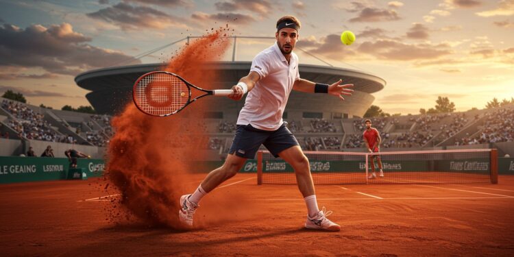 Lorenzo Musetti : L’Étoile Montante du Tennis Italien - Viral Mag Lorenzo Musetti brille à Roland Garros avec son style unique Découvrez son parcours son revers à une main et son duel face à Alcaraz   Viral Mag
