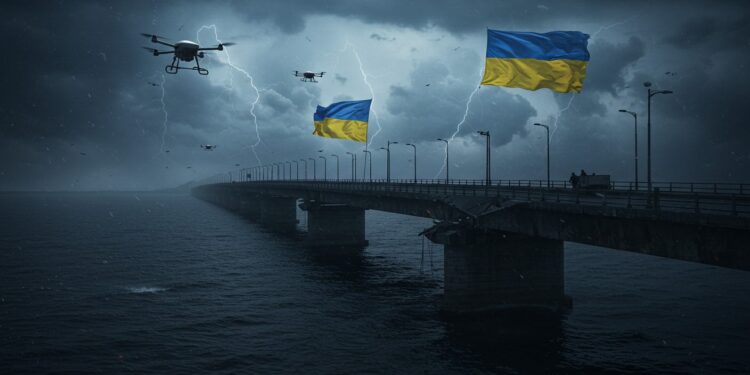 LUkraine riposte aux offensives russes par des attaques asymétriques audacieuses visant ponts et bases aériennes Découvrez comment Kiev redéfinit la guerre   Viral Mag