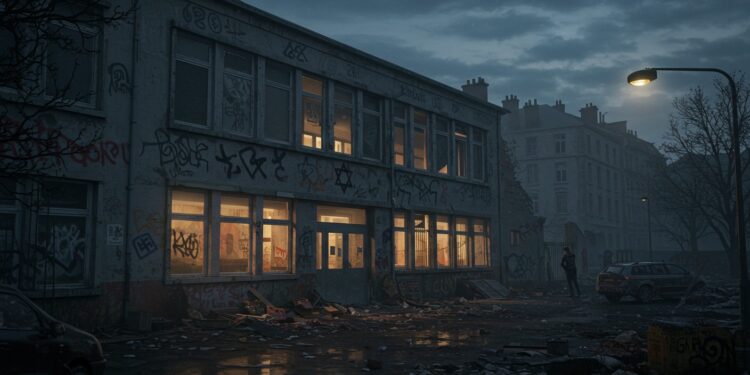 Incendie et tags antisémites à lécole Nove Josserand à Lyon Découvrez les détails de cet acte choquant et ses implications pour la société   Viral Mag