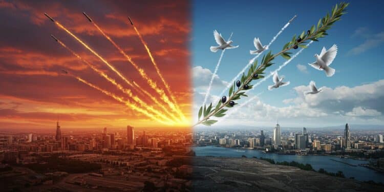 Macron Pousse pour la Paix au Moyen-Orient - Viral Mag Macron appelle à stopper les frappes sur les civils en Iran et Israël prônant un cessez le feu et des discussions sur le nucléaire iranien Viral Mag