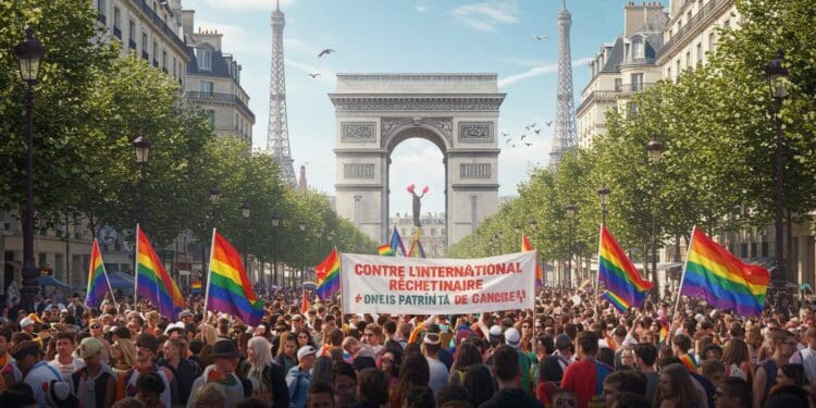 Marche des Fiertés 2025 : Résistance et Solidarité à Paris - Viral Mag La Marche des Fiertés 2025 à Paris mobilise des milliers de personnes contre linternationale réactionnaire dans un climat politique tendu Découvrez les enjeux Viral Mag