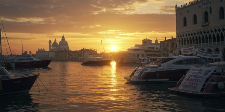 Le mariage somptueux de Jeff Bezos à Venise divise  luxe extravagant ou aubaine économique  Découvrez les détails et les débats autour de cet événement   Viral Mag