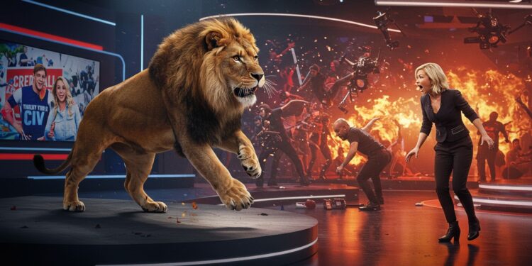 Revivez lincident traumatisant où Marie Ange Nardi fut attaquée par un lion en direct à la télévision française un moment qui a changé les normes de sécurité   Viral Mag