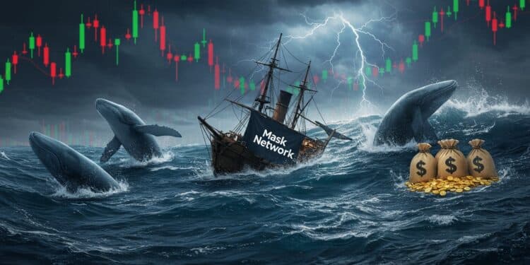 Mask Network : Pourquoi le Prix S’effondre Après une Hausse - Viral Mag Le prix de Mask Network explose puis chute brutalement Découvrez les raisons des ventes massives par les baleines et les signaux baissiers à surveiller   Viral Mag