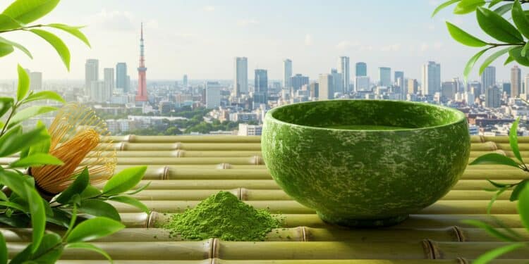 Le matcha thé vert japonais explose en popularité mondiale Découvrez son succès ses défis et son impact culturel et économique   Viral Mag