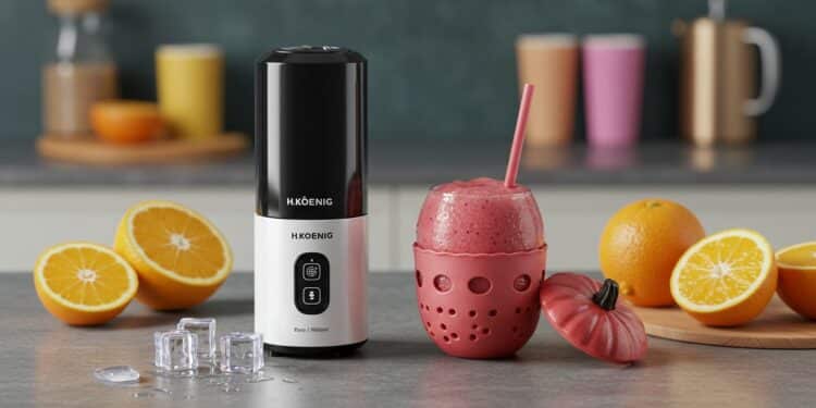 Découvrez le mini blender HKoenig SMOO9 à moitié prix  Compact puissant et nomade il révolutionne vos pauses vitaminées Profitez en dès maintenant    Viral Mag