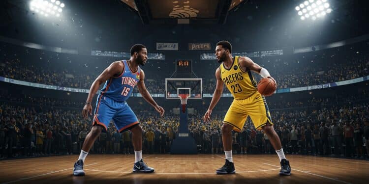 NBA Finals 2025 : Où et Quand Regarder Thunder vs Pacers - Viral Mag Ne manquez pas les NBA Finals 2025 entre Oklahoma City Thunder et Indiana Pacers  Découvrez où et quand regarder chaque match de cette série palpitante   Viral Mag