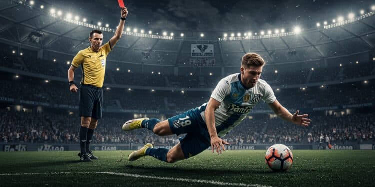 Neymar tente un but de la main avec Santos provoquant carton rouge et défaite Découvrez les détails de cet incident lunaire et ses conséquences   Viral Mag