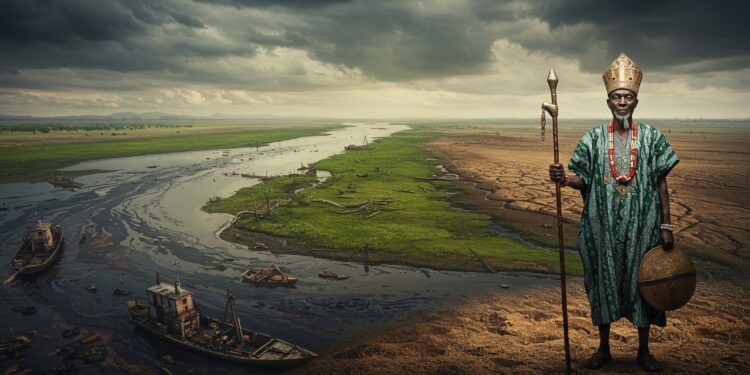 Nigeria : Un Roi Poursuit Shell pour Pollution - Viral Mag Un monarque nigérian exige 12 milliards $ de Shell pour réparer les dégâts environnementaux dans le sud du Nigeria Une action en justice historique Viral Mag