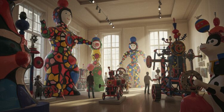 Plongez dans lunivers radical et coloré de Niki de Saint Phalle et Jean Tinguely à Paris avec 200 œuvres exposées au Grand Palais Une célébration de lart rebelle   Viral Mag