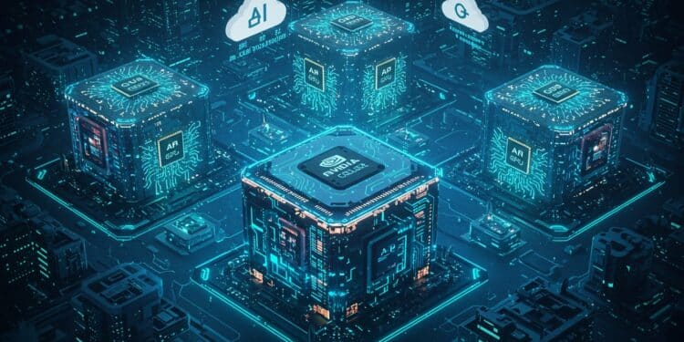 Nvidia Booste l’IA en Europe : Une Révolution Technologique - Viral Mag Nvidia renforce sa présence en Europe avec des partenariats IA des centres technologiques et une plateforme cloud Découvrez comment lIA transforme le continent   Viral Mag