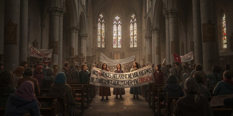 Occupation de Saint-Nizier : Révolte des Prostituées en 1975 - Viral Mag En 1975 150 prostituées occupent léglise Saint Nizier à Lyon pour dénoncer la répression policière marquant lhistoire des droits des travailleuses du sexe Viral Mag