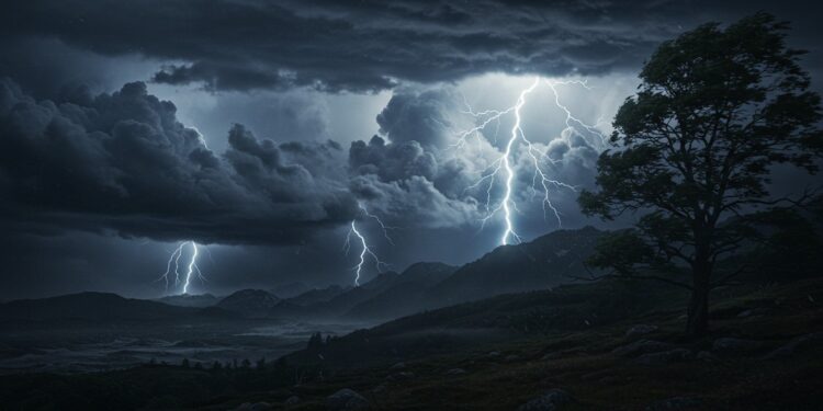 Orages Violents : 5 Départements en Alerte Orange - Viral Mag Orages rafales de vent et grêle menacent 5 départements ce samedi Découvrez les prévisions impacts et conseils pour rester en sécurité Viral Mag