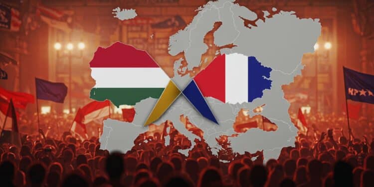 Orban Soutient Le Pen pour 2027 : Un Tournant ? - Viral Mag Viktor Orban mise sur Marine Le Pen pour 2027 prônant un virage souverainiste en Europe Quelles implications pour la France et lUE  Découvrez lanalyse   Viral Mag