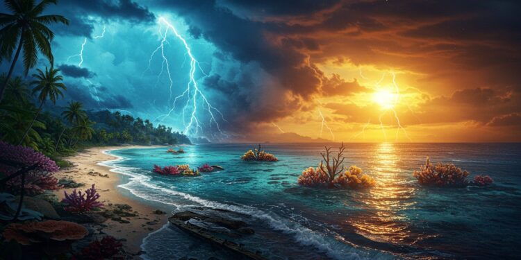 Outre-mer : Menaces Climatiques en Première Ligne - Viral Mag Les territoires ultramarins français face aux cyclones sécheresses et montée des eaux un rapport alerte sur leur vulnérabilité et appelle à des actions urgentes Viral Mag