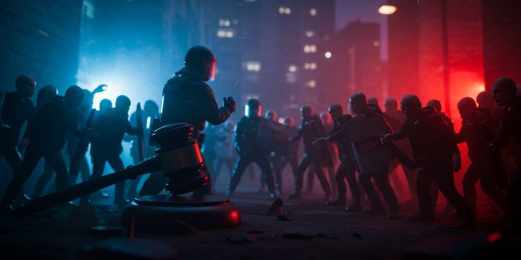 Peine Ferme Automatique : Une Solution Contre les Violences Policières ? - Viral Mag La peine de prison ferme automatique pour violences contre les forces de lordre est elle efficace Analyse des pour contre et impacts sociétaux Viral Mag