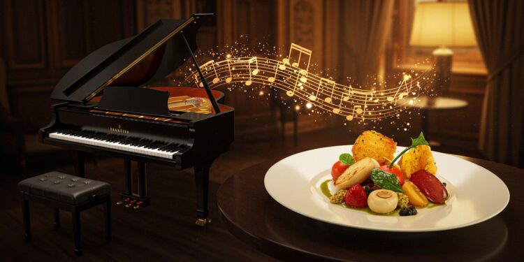 Piano et Cuisine : L’Émotion au Cœur de l’Art - Viral Mag Explorez comment un chef étoilé et un pianiste virtuose unissent cuisine et musique à travers lémotion Une rencontre unique entre deux arts Viral Mag