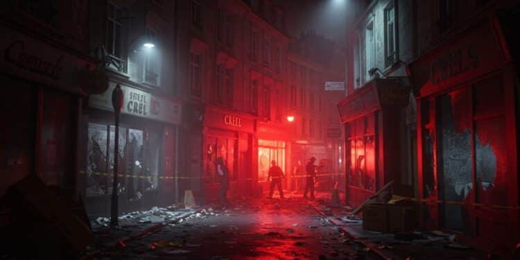 Violences et pillages à Creil lors de la finale PSG Inter Boutiques vandalisées dégâts massifs  que sest il passé  Découvrez les détails   Viral Mag