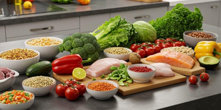 Plan Alimentaire 1500 Calories Pour Perdre du Poids - Viral Mag Plan de 7 jours à 1500 calories pour perdre 05 à 1 kg par semaine Recettes riches en protéines et fibres savoureuses et énergisantes Viral Mag