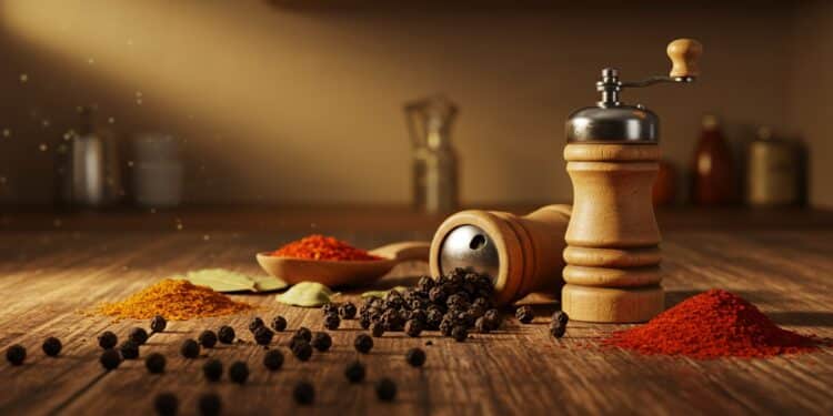 Pourquoi Stocker du Poivre Noir Dès Maintenant - Viral Mag Le poivre noir devient plus cher avec des pénuries et des tarifs douaniers Découvrez pourquoi stocker ce condiment essentiel et comment le conserver Viral Mag