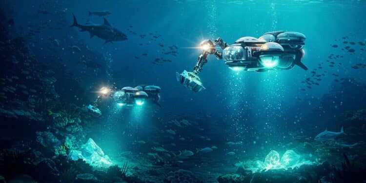 Première Extraction Minière Sous-Marine : Une Révolution ? - Viral Mag Une entreprise canadienne annonce la première extraction de minerais en haute mer défiant les régulations internationales Quels impacts pour lavenir    Viral Mag