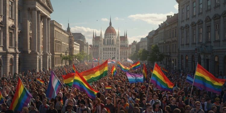 La Pride de Budapest interdite par le gouvernement mobilise des milliers de bénévoles déterminés à défier les restrictions pour la liberté et légalité   Viral Mag